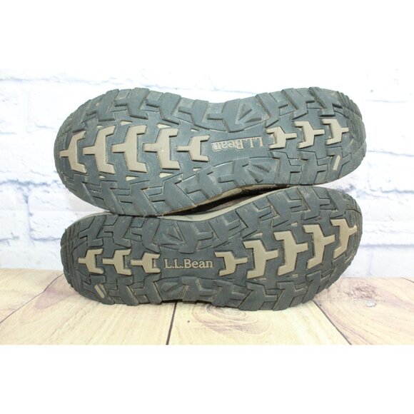 LL Bean Alpine Hiking Boots Leather Brown Size 7.5 M - Picture 7 of 9